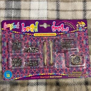 Vintage Lisa Frank Colorful Bead Dreams Set
